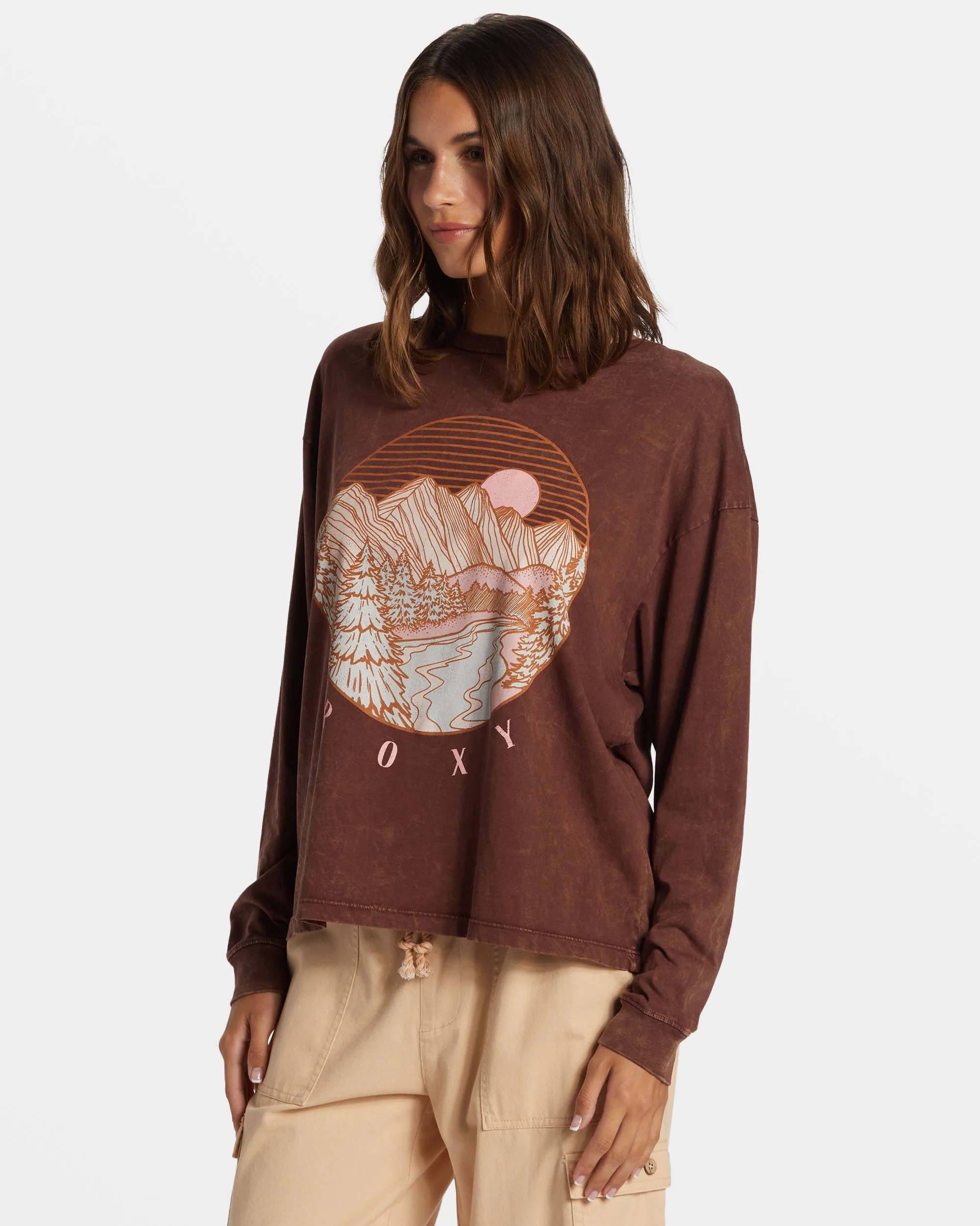 Alpine Paradise Long Sleeve T-Shirt - Fudgesickle