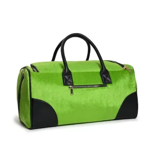 Apple Green Fridge Pony Fur Duffle Reg