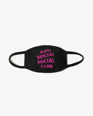 ASSC BLACK PINK LOGO FACE MASK -