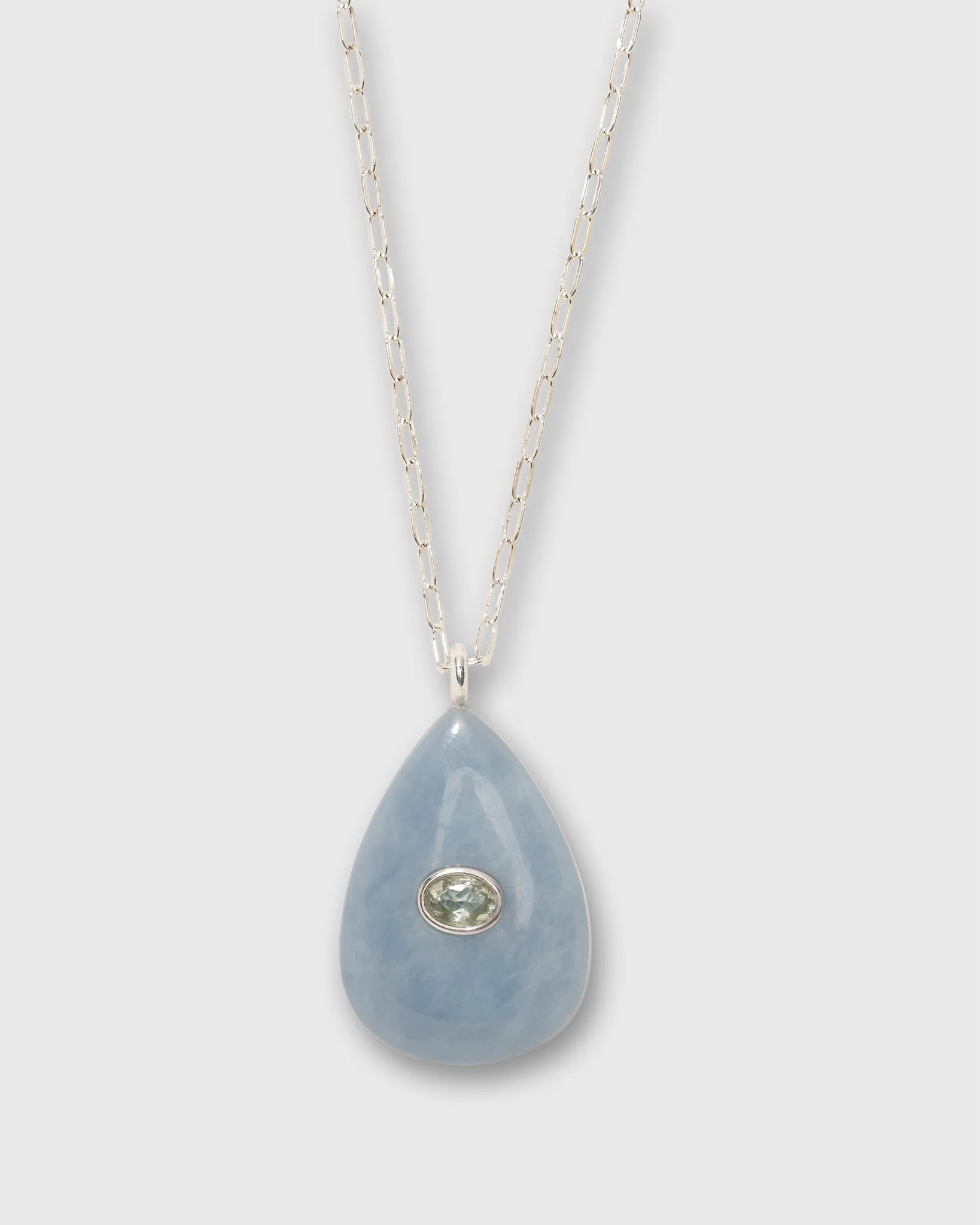 Avalon Necklace in Angelite