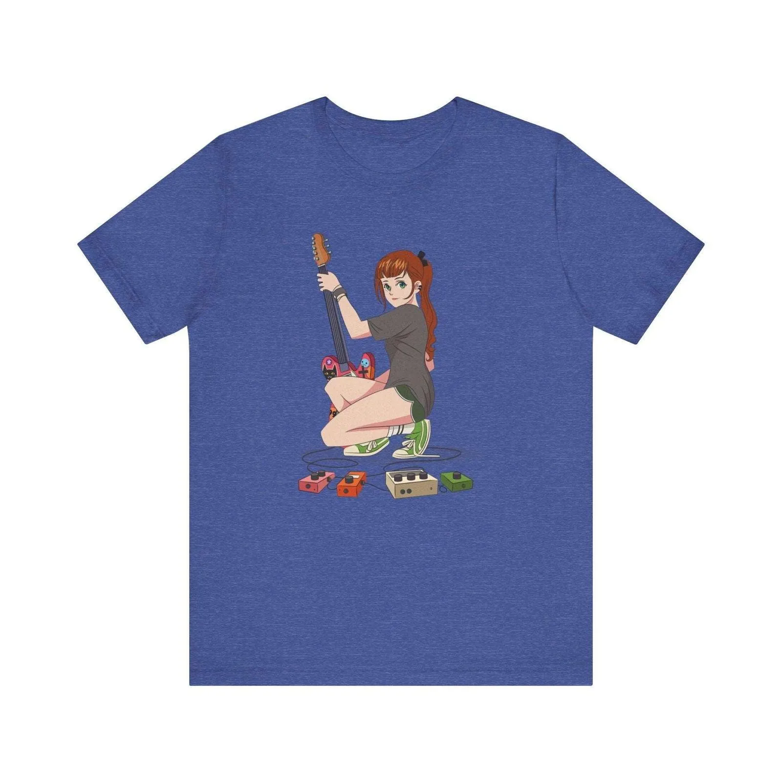 Band Anime Guitar Heroine T Shirt