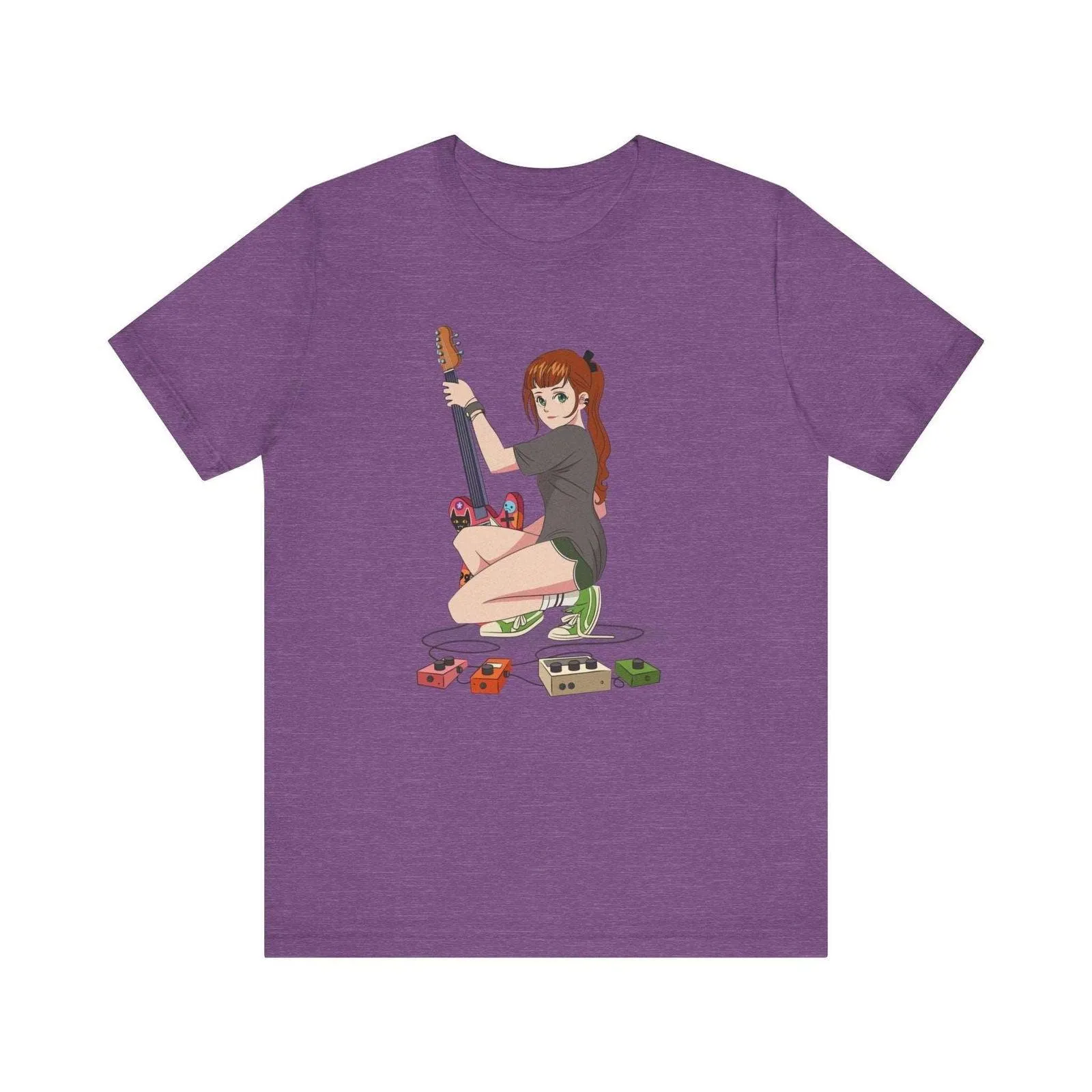 Band Anime Guitar Heroine T Shirt