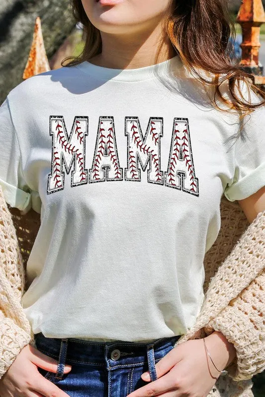 Baseball Mama Mothers Day Graphic T Shirts