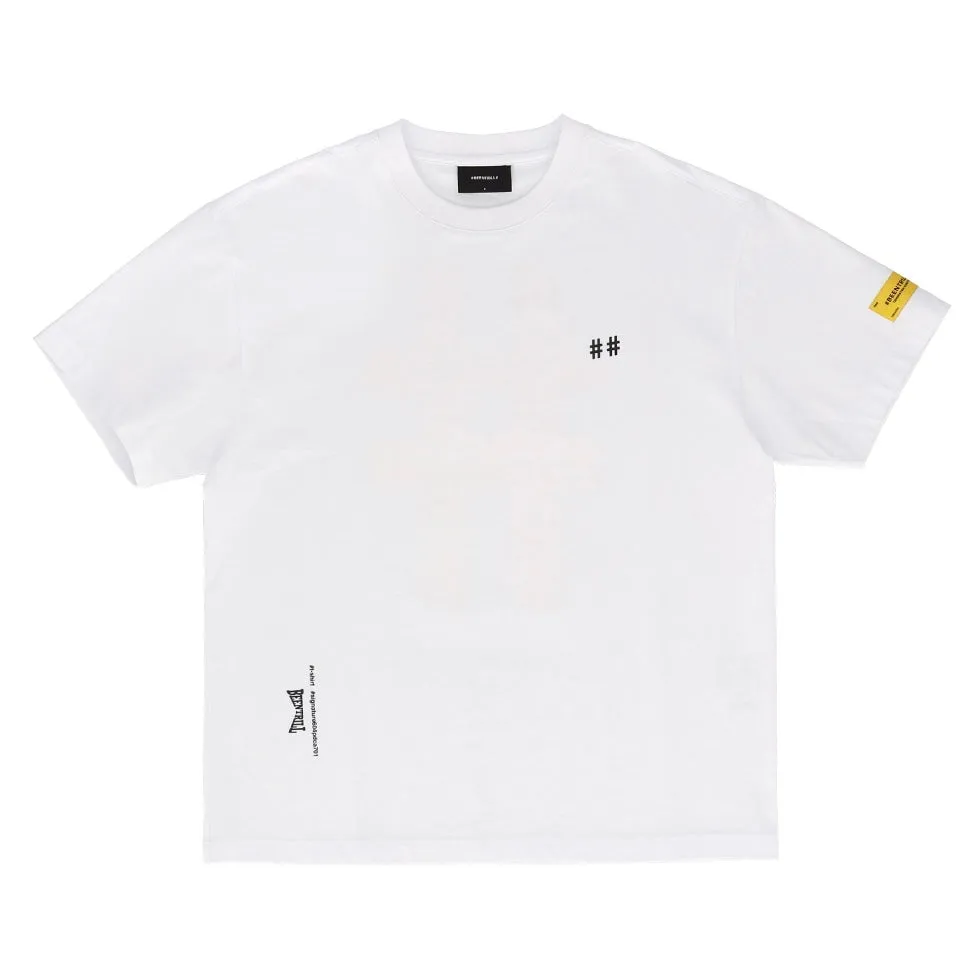 Been Trill Tape Logo Tee White