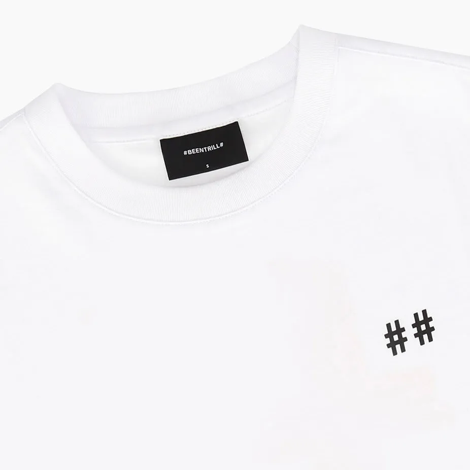 Been Trill Tape Logo Tee White