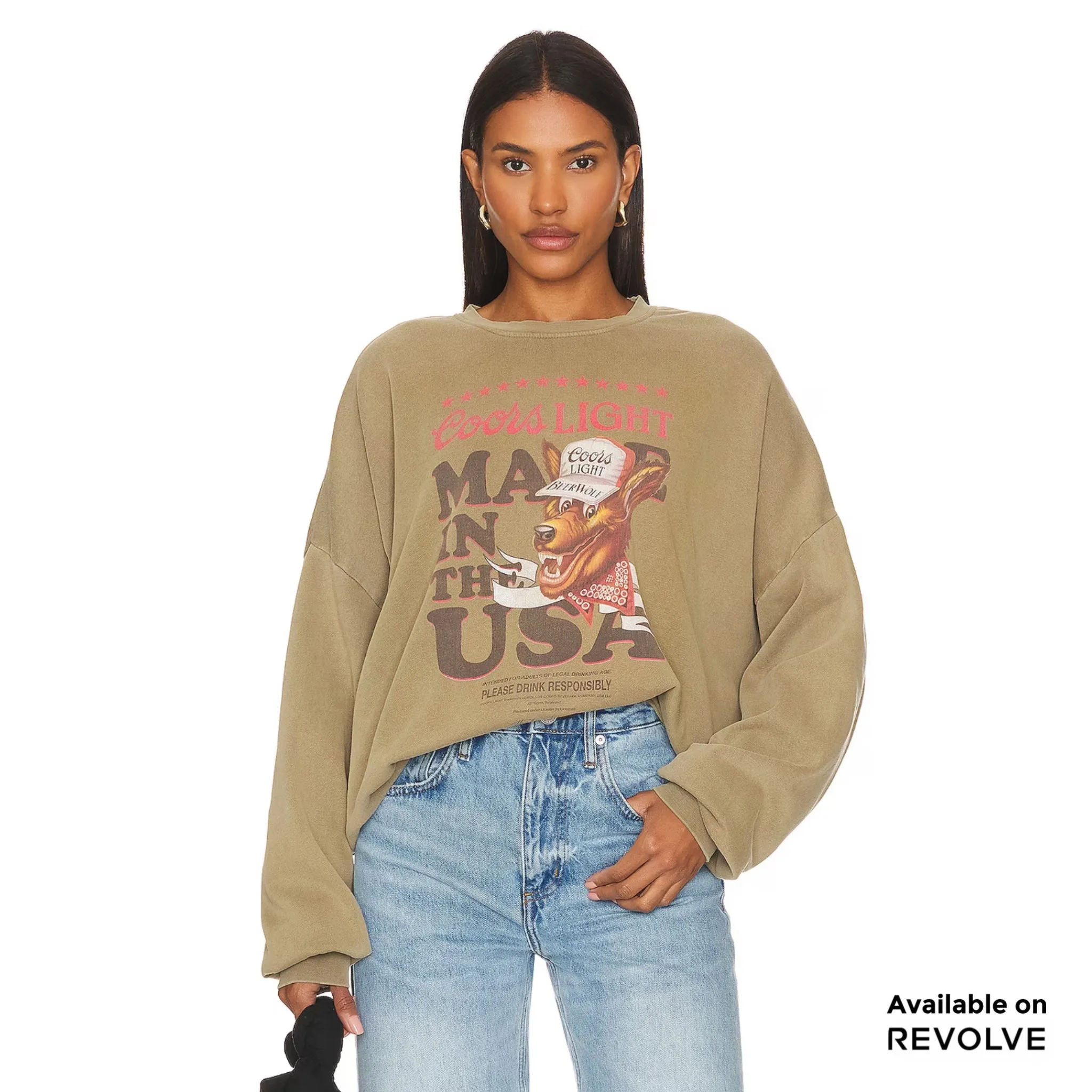 Beer Wolf Usa - Jump Jumper - Camel Gold