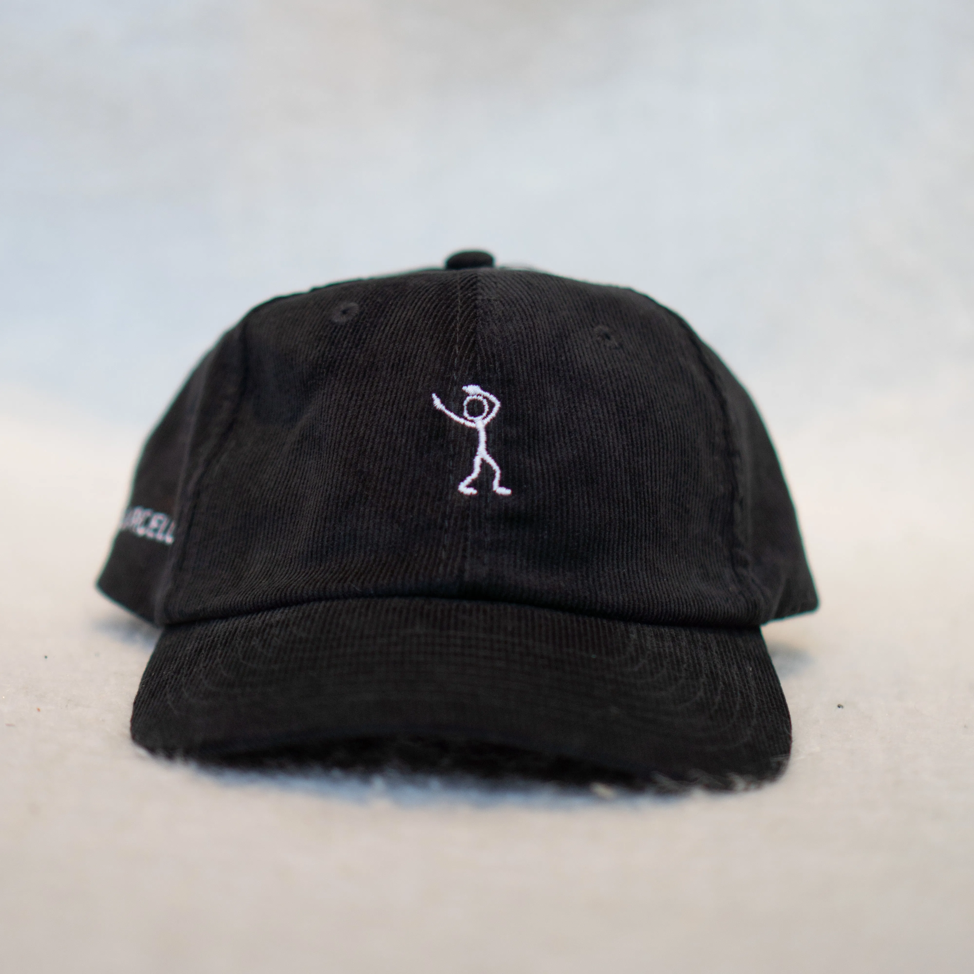 Black Corduroy Hat