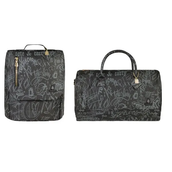 Black Graffiti Duffle XL