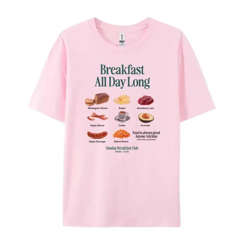 Breakfast Retro Stylish Graphic Tee