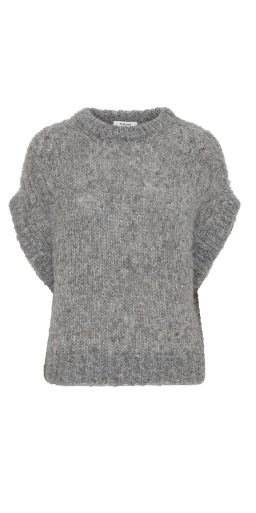 B.Young Knitted Pullover Vest