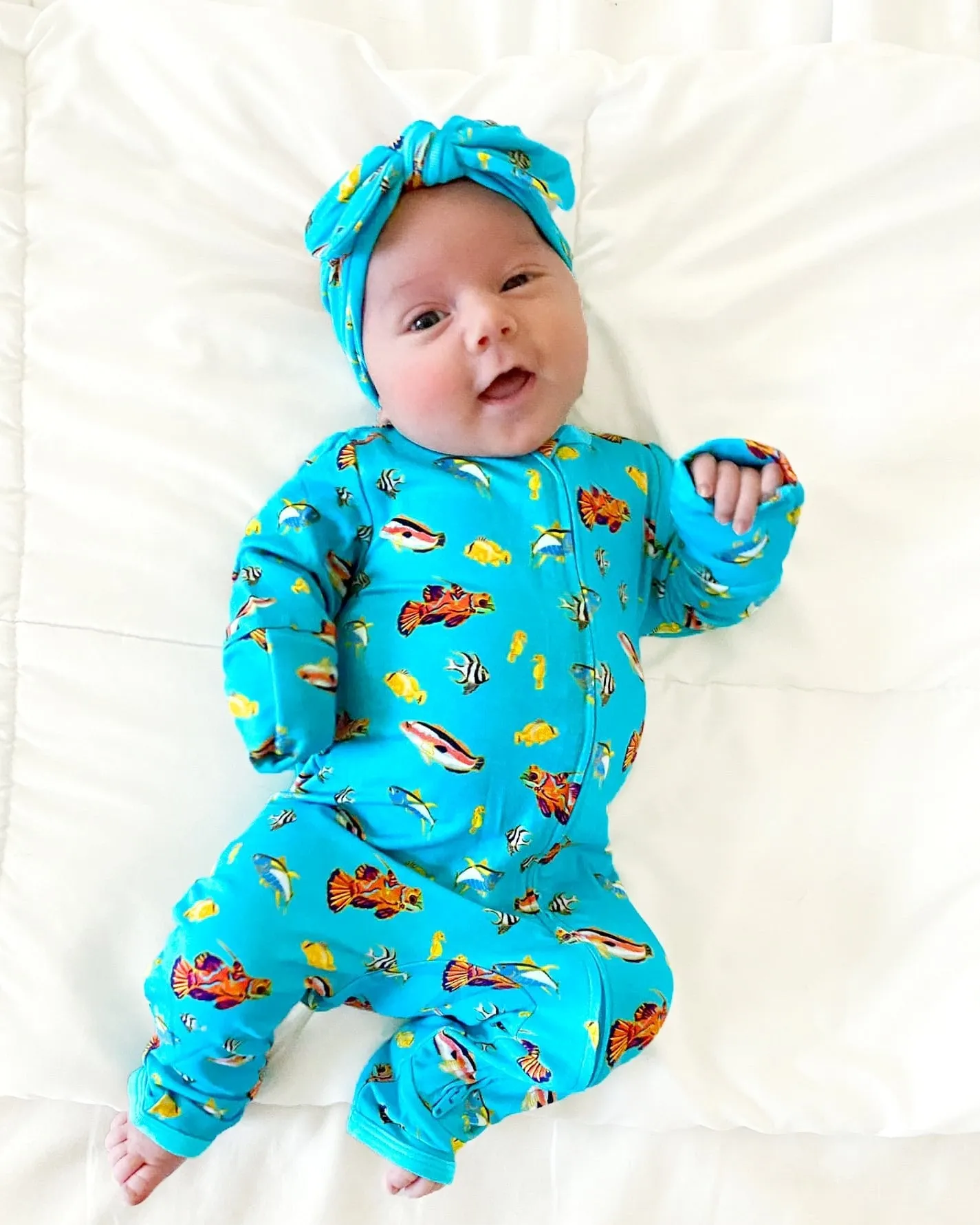 Calypso Fish Coverall (0-3t)