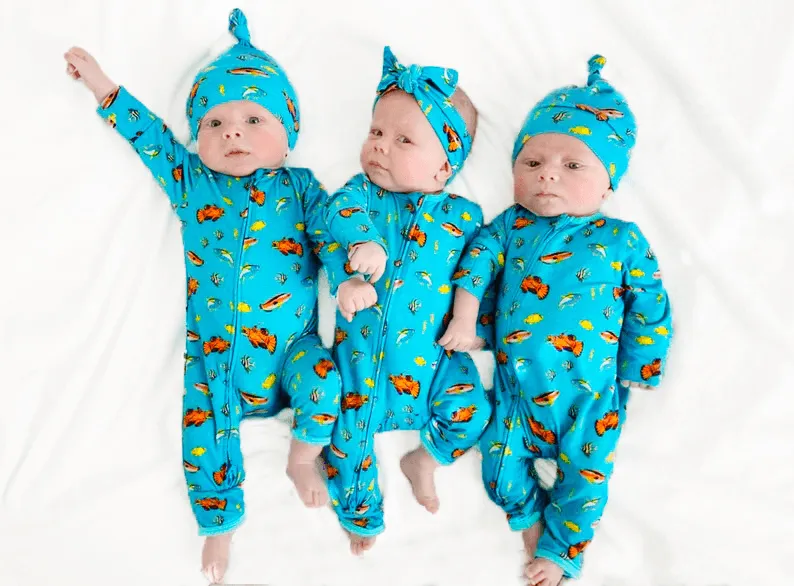 Calypso Fish Coverall (0-3t)