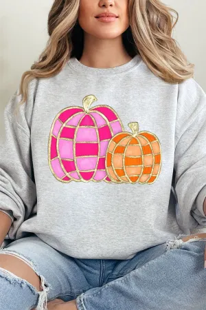 Check Us Out Pumpkins Heavy-weight Crew Sweatshirt