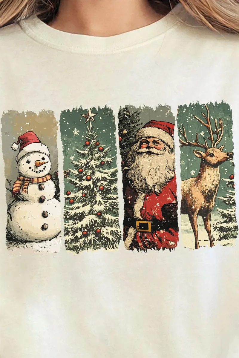 Classic Christmas Time Comfort Colors Adult Ring-Spun Cotton Tee