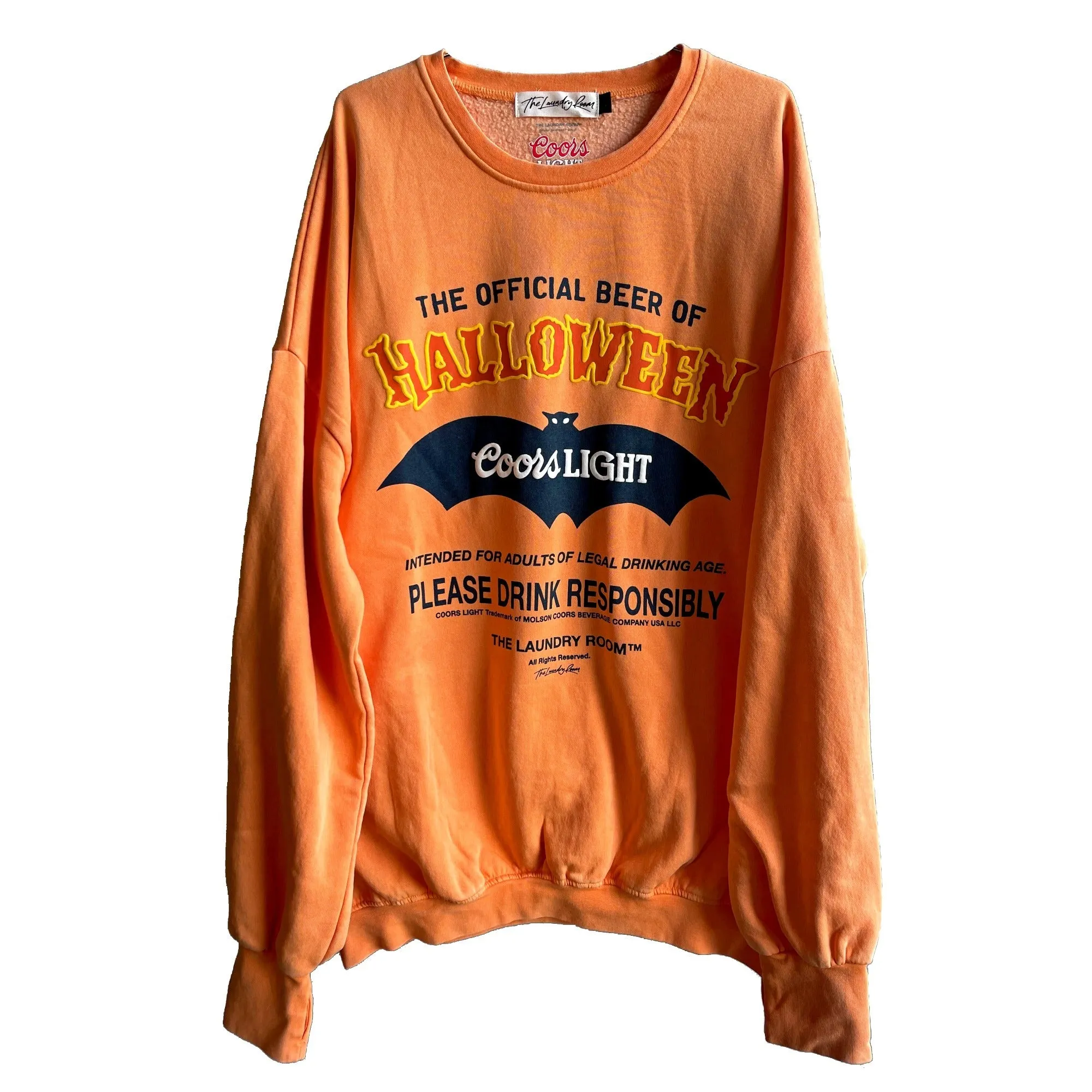 Coors Light Official Halloween  - Jump Jumper - Orange Snow