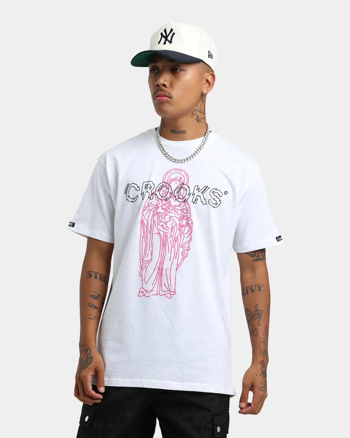 Crooks & Castles Hyper Current T-Shirt White