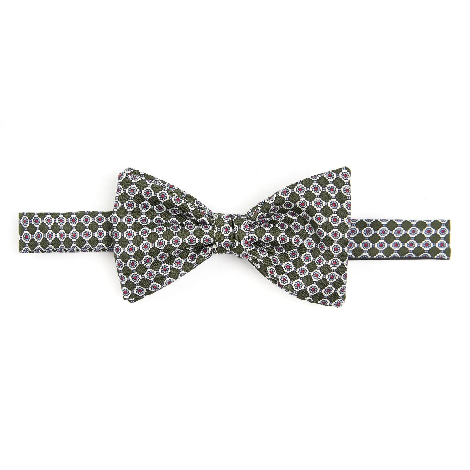 DARK GREEN PRE-KNOTTED BOWTIE