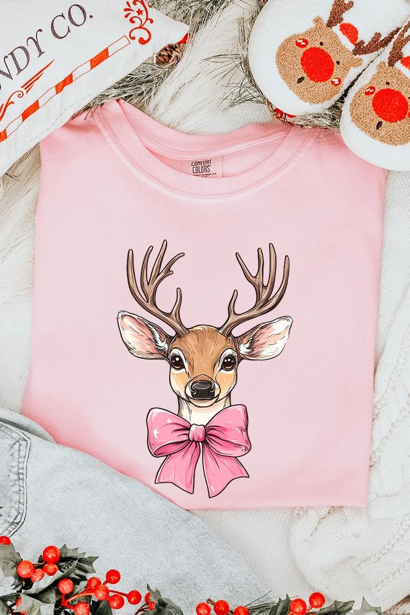 Deer Coquette Comfort Colors Adult Ring-Spun Cotton Tee