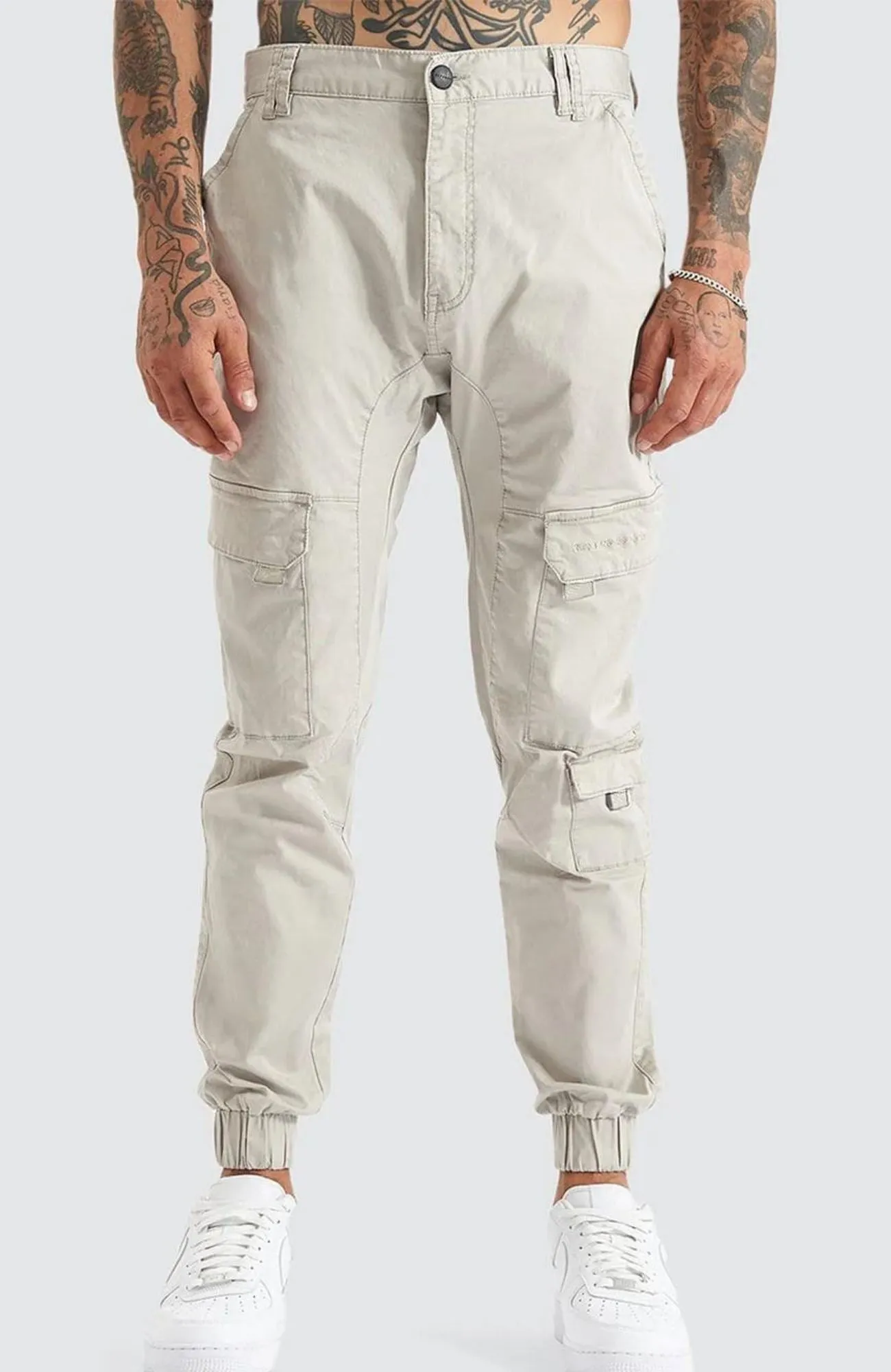 F100 Cargo Jogger Stone