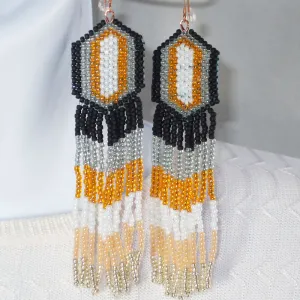 Falviana Fringe Dangle Earrings