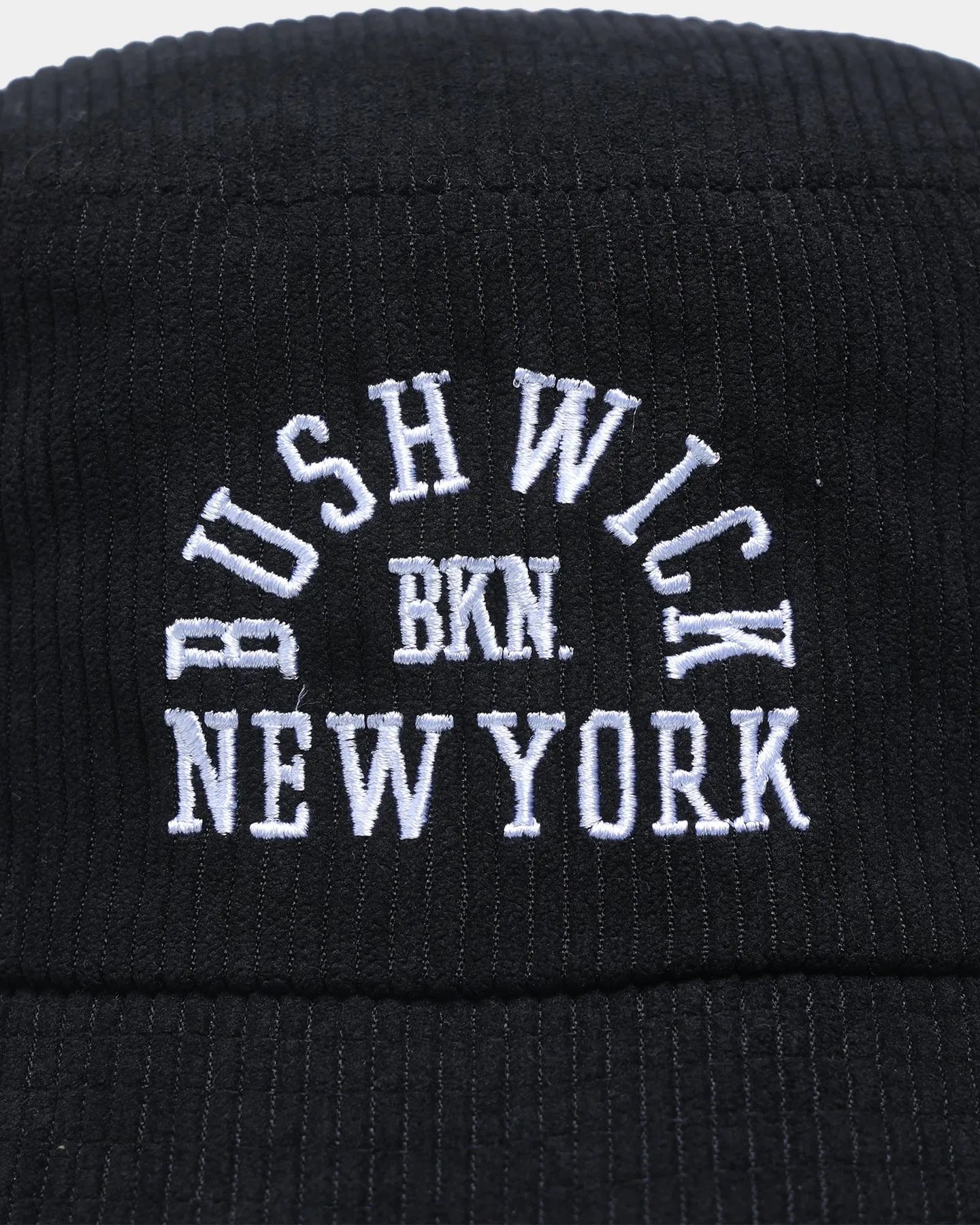 Goat Crew Bushwick Cord Bucket Hat Black