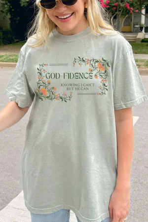 God-Fidence Comfort Colors Adult Ring-Spun Cotton Tee