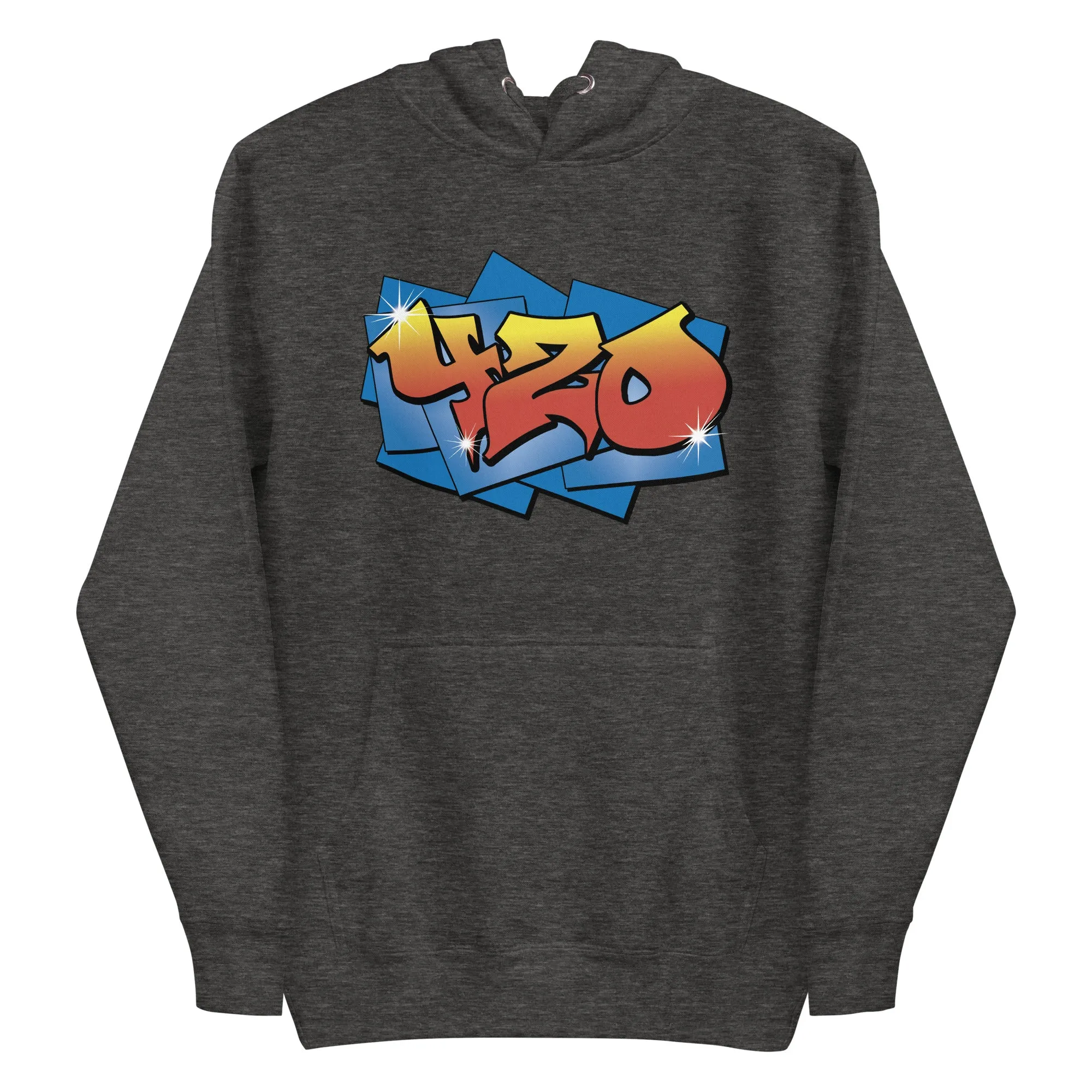 Graffiti 420 Hoodie | Urban Cannabis Hoodie | Street Art Weed Fashion