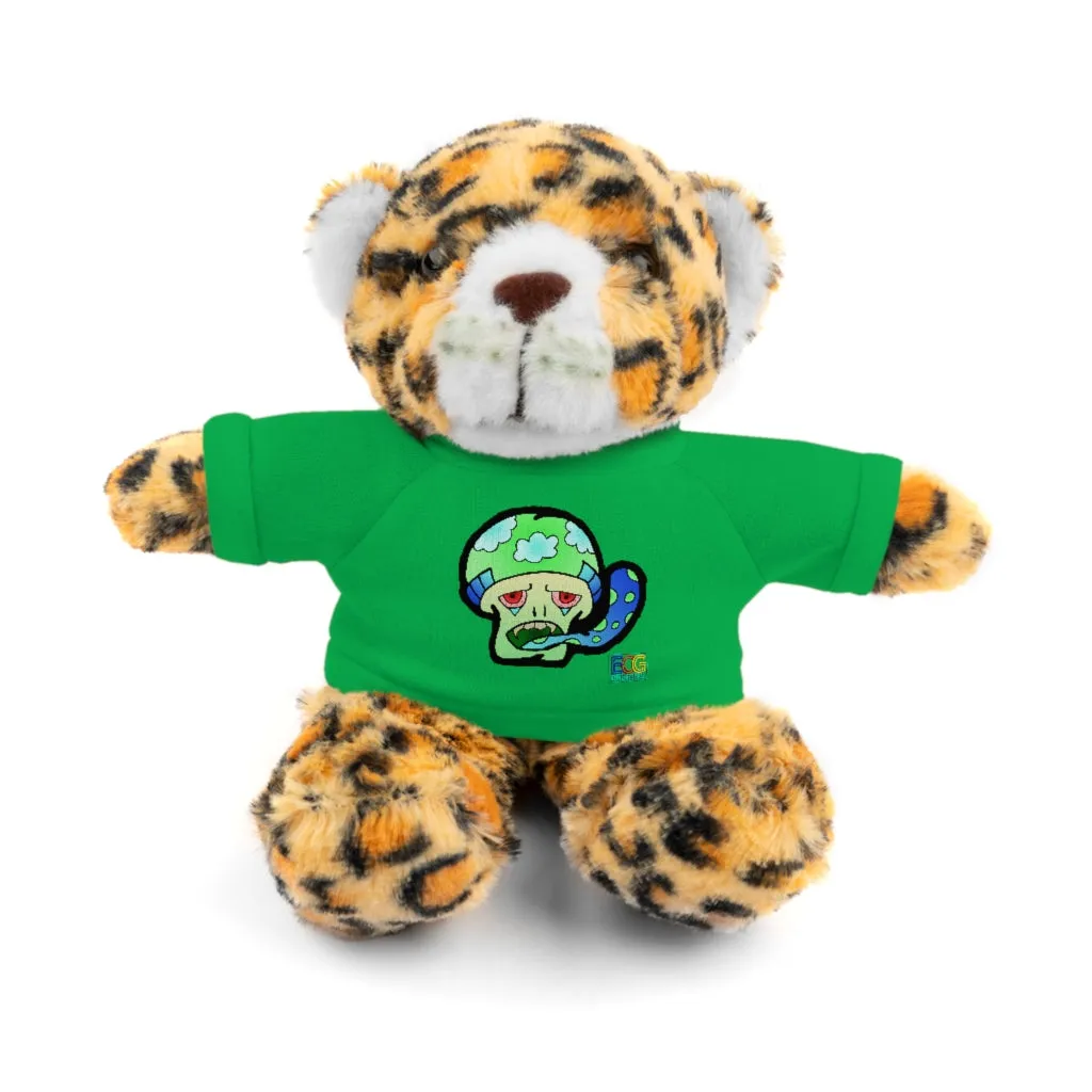 Green Shroom Stuffed Animals with Tee