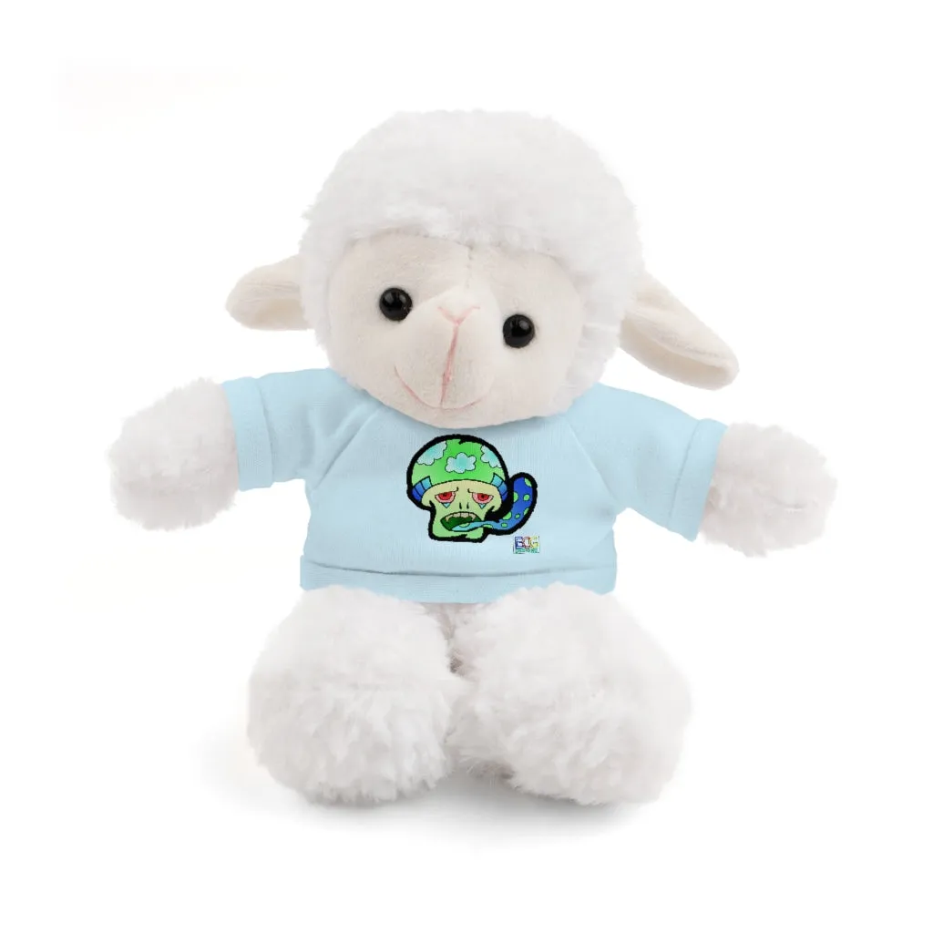 Green Shroom Stuffed Animals with Tee