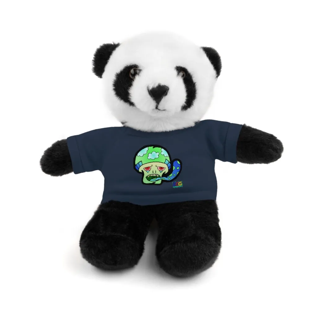 Green Shroom Stuffed Animals with Tee