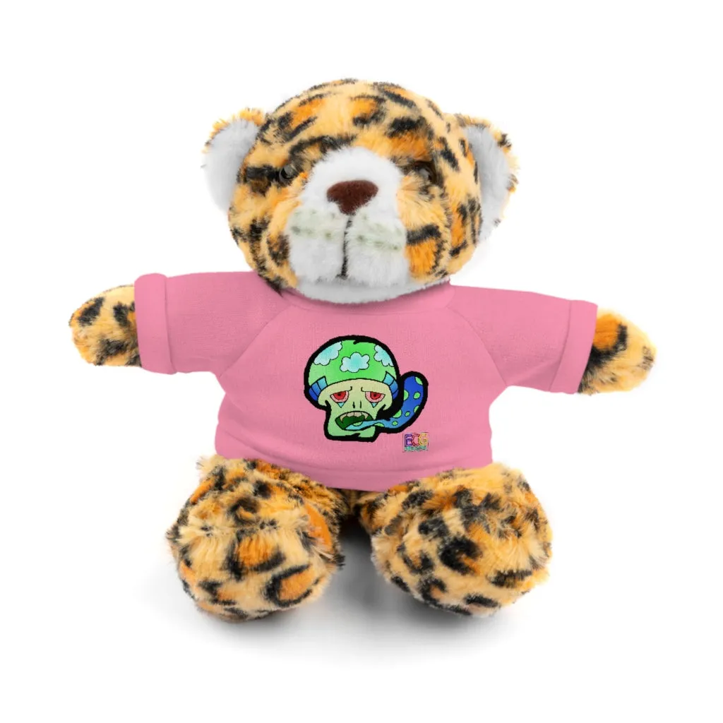 Green Shroom Stuffed Animals with Tee