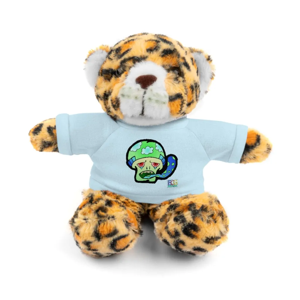 Green Shroom Stuffed Animals with Tee