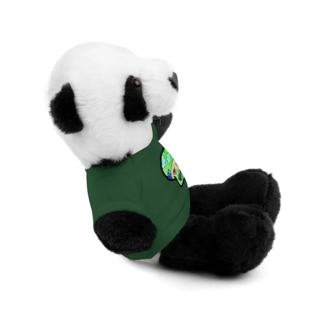 Green Shroom Stuffed Animals with Tee