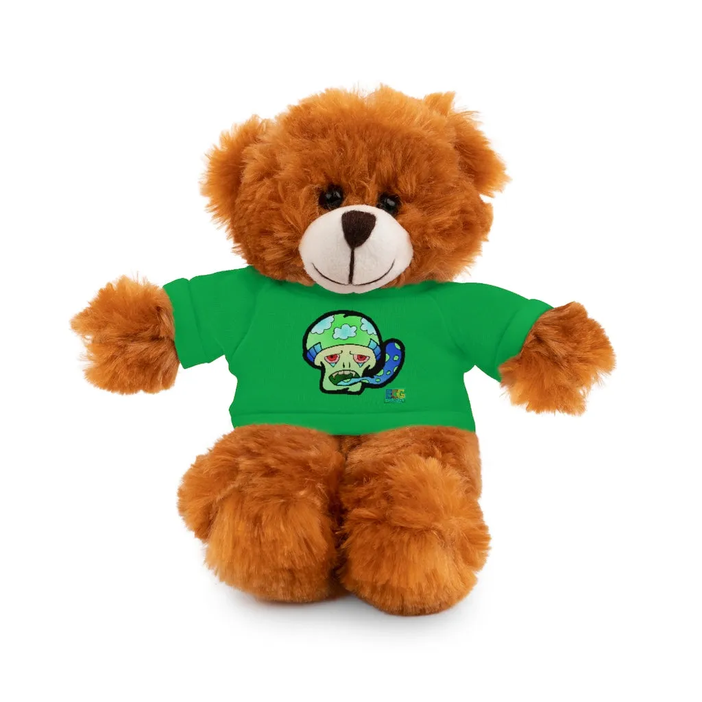 Green Shroom Stuffed Animals with Tee