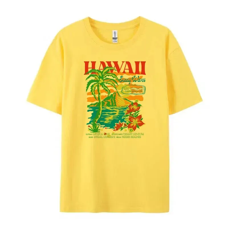 Hawaii Beach Stylish Graphic Tee