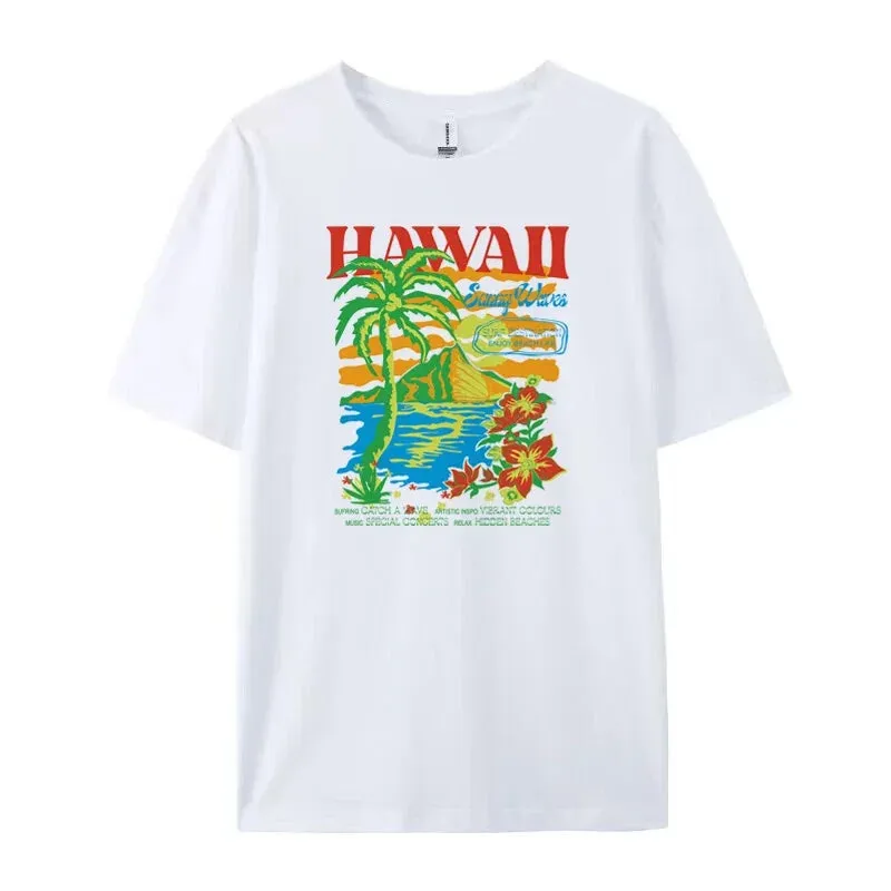 Hawaii Beach Stylish Graphic Tee