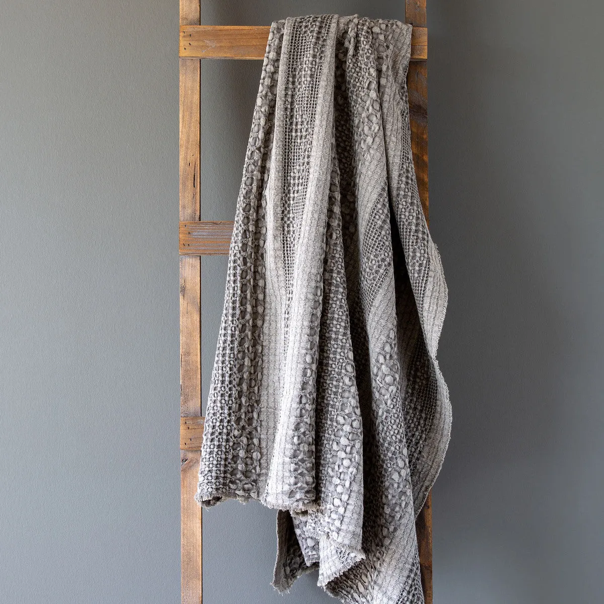 Heathered Waffle Weave Throws