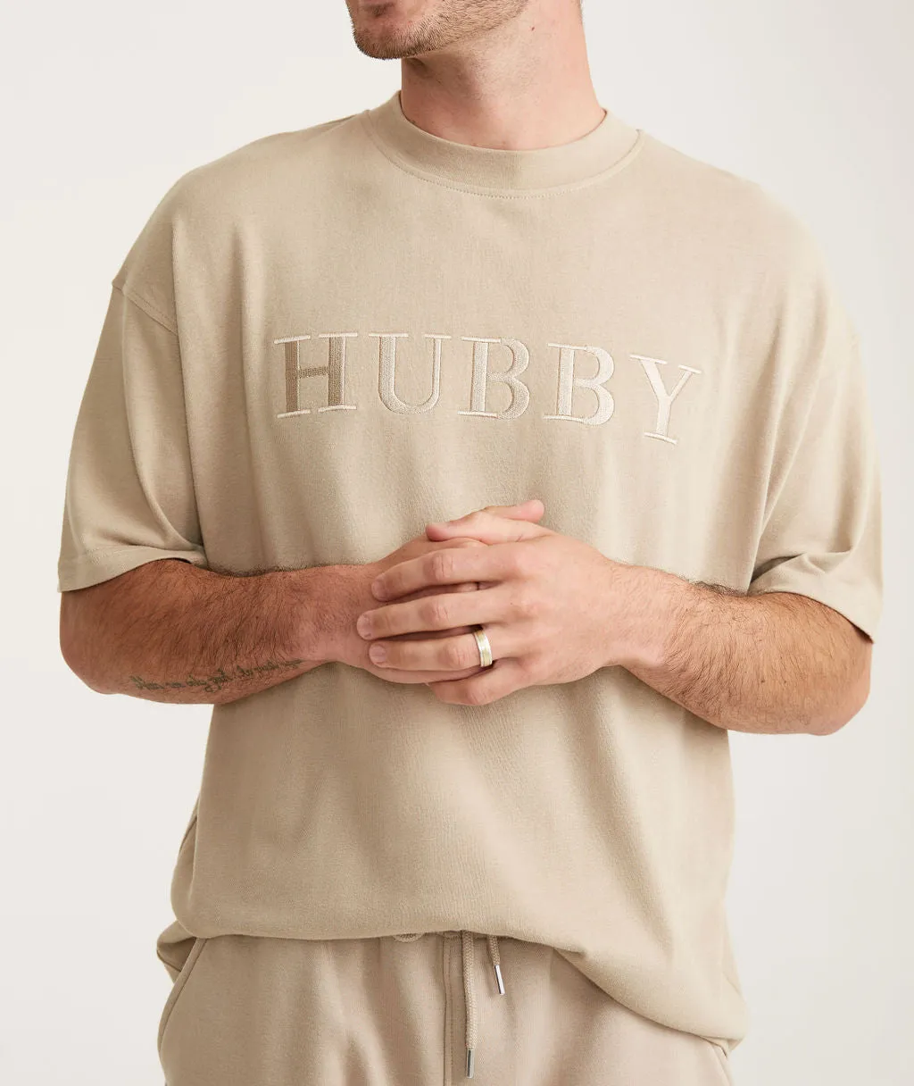 Hubby Tee - Stone