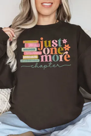 Just One More Chapter Heavy-weight Crew Sweatshirt