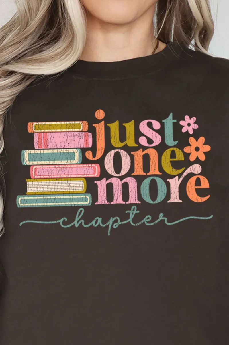 Just One More Chapter Heavy-weight Crew Sweatshirt