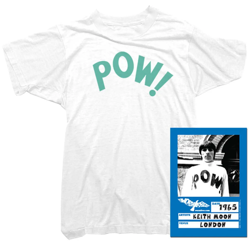 Keith Moon T-shirt - POW Tee worn by Keith Moon