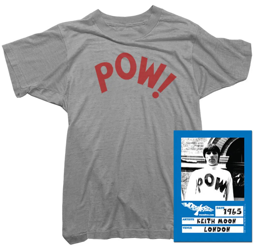 Keith Moon T-shirt - POW Tee worn by Keith Moon