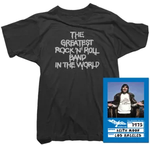 Keith Moon T-shirt - Rock N Roll Tee worn by Keith Moon