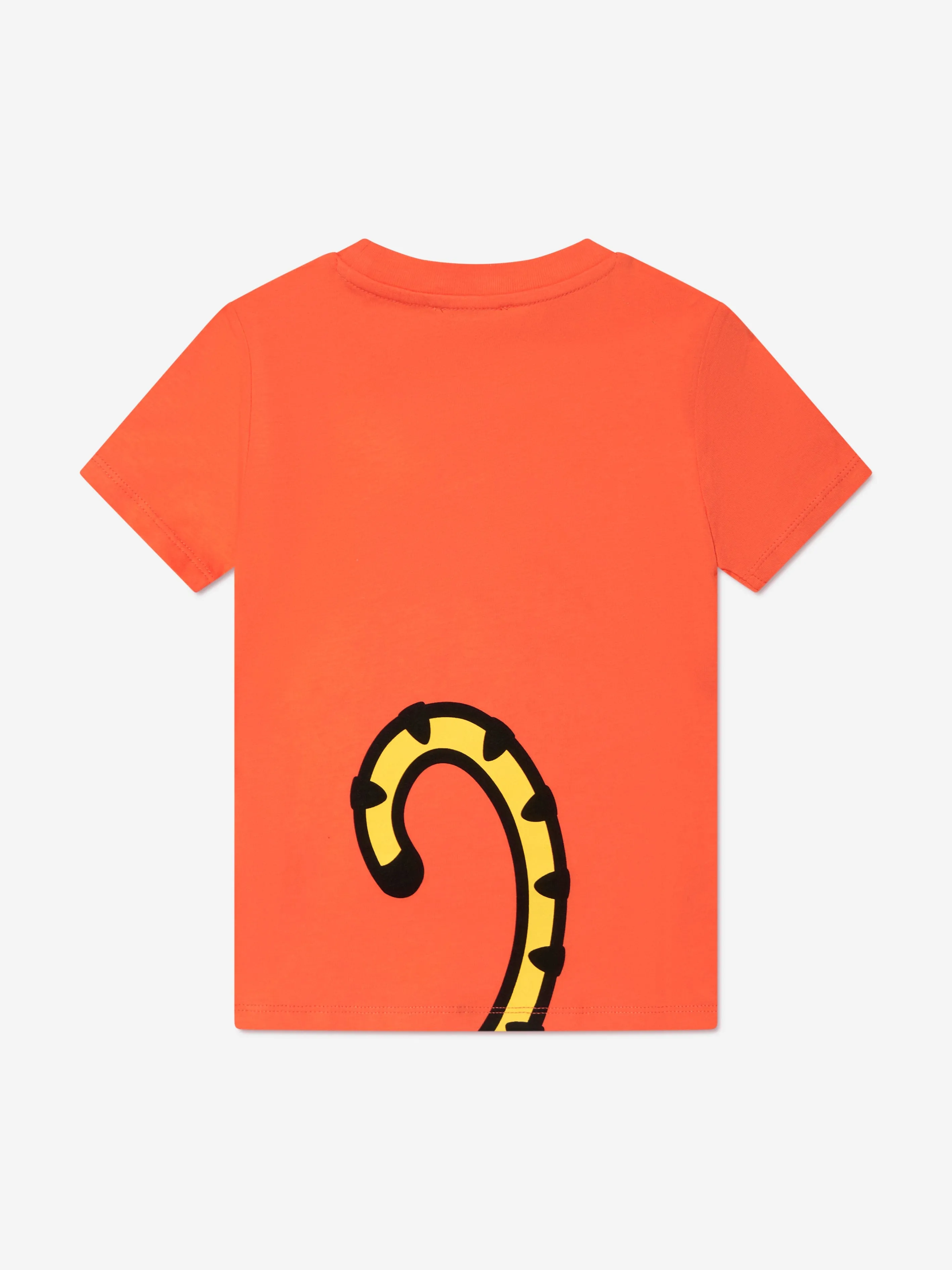 KENZO Boys Organic Cotton Kotora T-Shirt in Orange