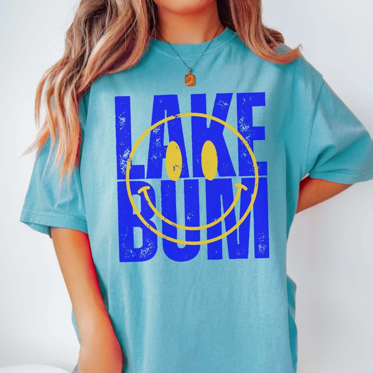 Lake Bum Smile Comfort Color Tee