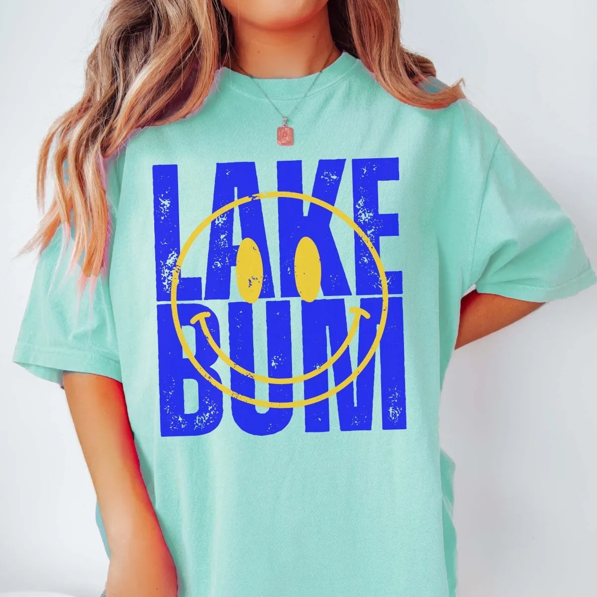 Lake Bum Smile Comfort Color Tee