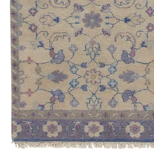 Lucy in Lilac Cream Rug Sample