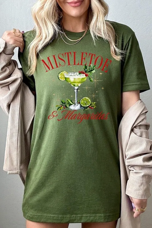 Mistletoe & Margaritas Graphic Tee