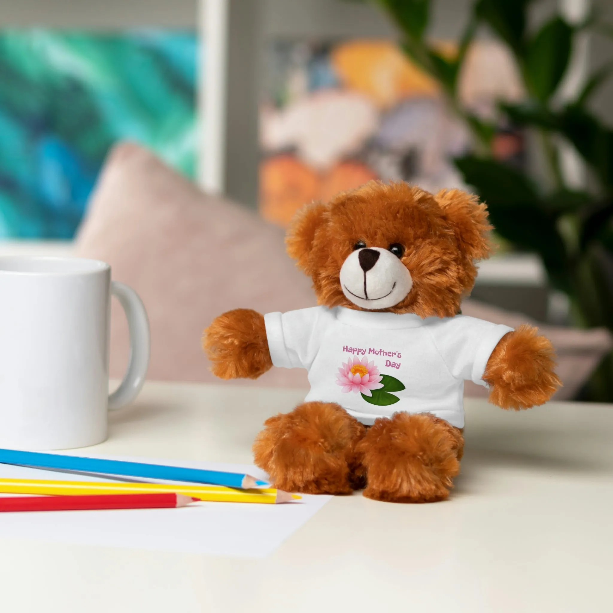 Mom's Day Stuffed Animals with Tee