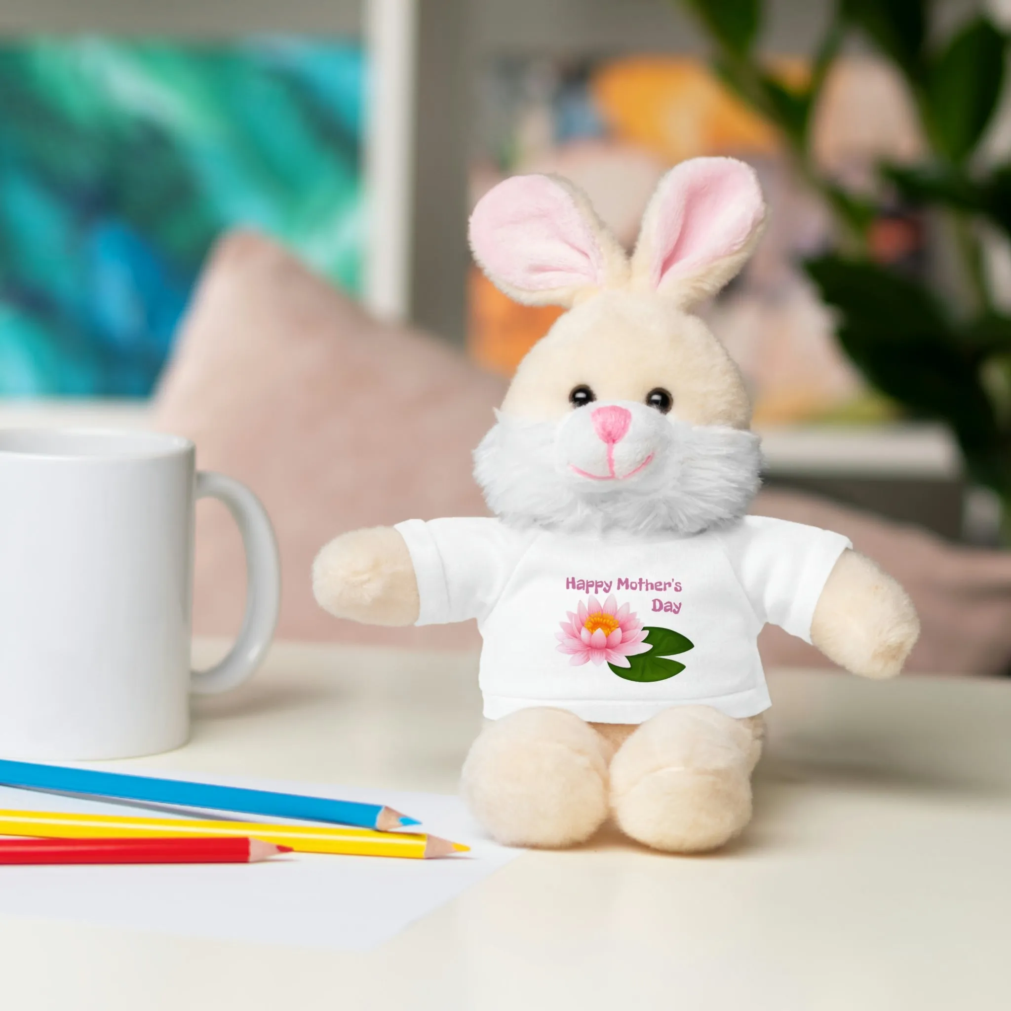 Mom's Day Stuffed Animals with Tee